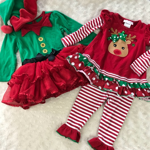 bonnie baby christmas outfit